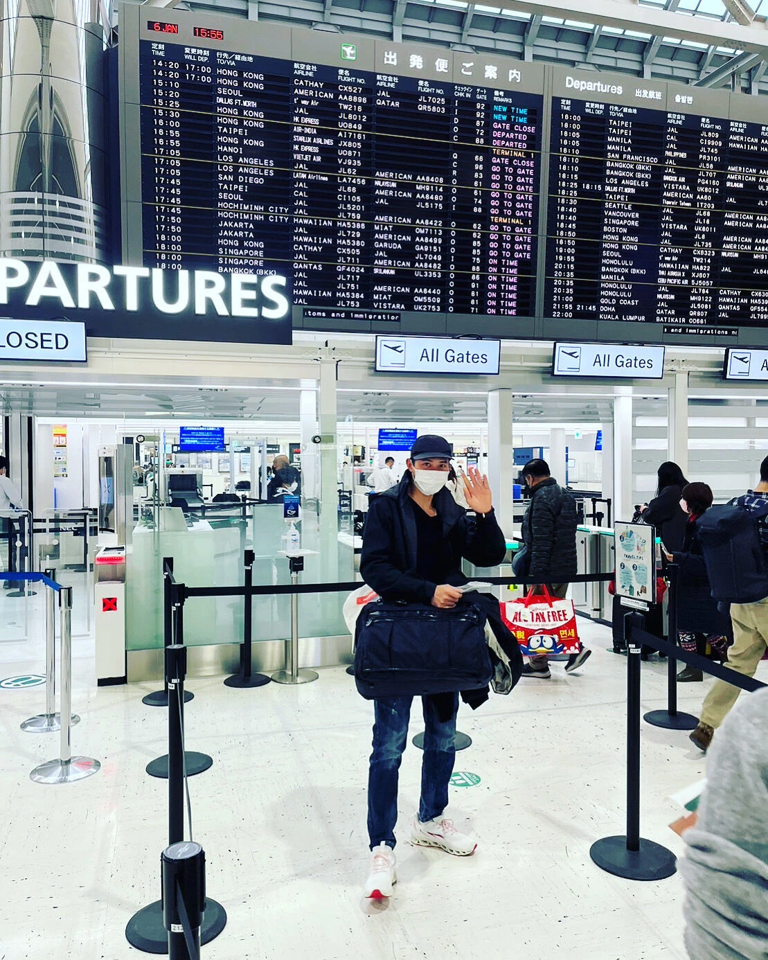 外国人実習生　一旦帰ります