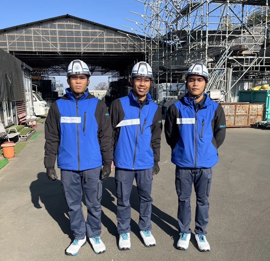 新しい技能実習生・配属